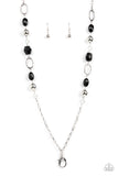Vivid Variety - Black Lanyard - Paparazzi Accessories Lanyard Bedazzle Me Pretty Mobile Fashion Boutique
