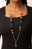 Vivid Variety - Black Lanyard - Paparazzi Accessories Lanyard Bedazzle Me Pretty Mobile Fashion Boutique