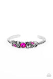 Vogue Vineyard - Pink Bracelet - Paparazzi Accessories Bracelet Bedazzle Me Pretty Mobile Fashion Boutique