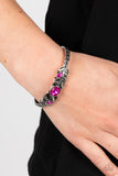 Vogue Vineyard - Pink Bracelet - Paparazzi Accessories Bracelet Bedazzle Me Pretty Mobile Fashion Boutique