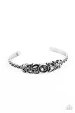 Vogue Vineyard - Silver Bracelet - Paparazzi Accessories Bracelet Bedazzle Me Pretty Mobile Fashion Boutique