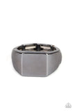 Void - Black Ring - Paparazzi Accessories Ring Bedazzle Me Pretty Mobile Fashion Boutique