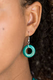 Waikiki Winds - Blue Necklace - Paparazzi Accessories Necklace Bedazzle Me Pretty Mobile Fashion Boutique