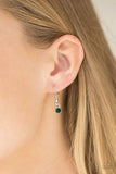 Walk On The WILDFLOWER Side - Green Necklace - Paparazzi Accessories Necklace Bedazzle Me Pretty Mobile Fashion Boutique