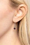 Wallflower Wonderland - Purple Necklace - Paparazzi Accessories Necklace Bedazzle Me Pretty Mobile Fashion Boutique