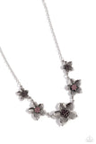 Wallflower Wonderland - Purple Necklace - Paparazzi Accessories Necklace Bedazzle Me Pretty Mobile Fashion Boutique