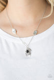 Wanderlust Way - Black Necklace - Paparazzi Accessories Necklace Bedazzle Me Pretty Mobile Fashion Boutique