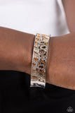 Wavy Whimsy - Brown Bracelet - Paparazzi Accessories Bracelet Bedazzle Me Pretty Mobile Fashion Boutique