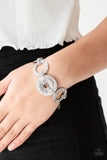 Way Wild - Silver Bracelet - Paparazzi Accessories Bracelet Bedazzle Me Pretty Mobile Fashion Boutique