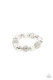 We Totally Mesh - Silver Bracelet - Paparazzi Accessories Bracelet Bedazzle Me Pretty Mobile Fashion Boutique