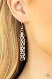 Wearable Wildflowers - Silver Necklace - Paparazzi Accessories Necklace Bedazzle Me Pretty Mobile Fashion Boutique
