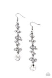 Wedding Day Dazzle - Black Earrings - Paparazzi Accessories Earrings Bedazzle Me Pretty Mobile Fashion Boutique