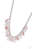 Welcome to BALL Street - Pink Necklace - Paparazzi Accessories Necklace Bedazzle Me Pretty Mobile Fashion Boutique