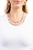 Welcome to BALL Street - Pink Necklace - Paparazzi Accessories Necklace Bedazzle Me Pretty Mobile Fashion Boutique