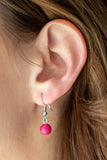 Welcome To Bedrock - Pink Necklace - Paparazzi Accessories Necklace Bedazzle Me Pretty Mobile Fashion Boutique