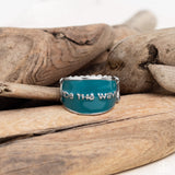 West Coast Waves - Blue Ring - Paparazzi Accessories Ring Bedazzle Me Pretty Mobile Fashion Boutique