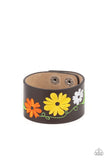Western Eden - Yellow Bracelet - Paparazzi Accessories Bracelet Bedazzle Me Pretty Mobile Fashion Boutique