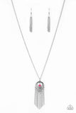 Western Weather - Pink Necklace - Paparazzi Accessories Necklace Bedazzle Me Pretty Mobile Fashion Boutique