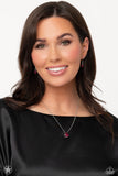 What a Gem - Pink Necklace - Paparazzi Accessories Necklace Bedazzle Me Pretty Mobile Fashion Boutique
