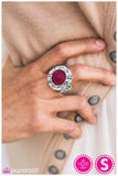 What A Marvel! - Pink Ring - Paparazzi Accessories Ring Bedazzle Me Pretty Mobile Fashion Boutique