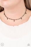 What A Stunner - Black Necklace - Paparazzi Accessories Necklace Bedazzle Me Pretty Mobile Fashion Boutique