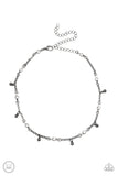 What A Stunner - Black Necklace - Paparazzi Accessories Necklace Bedazzle Me Pretty Mobile Fashion Boutique