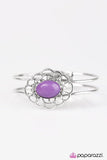 What A Summer - Purple Bracelet - Paparazzi Accessories Bracelet Bedazzle Me Pretty Mobile Fashion Boutique