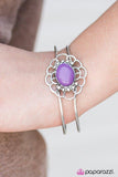 What A Summer - Purple Bracelet - Paparazzi Accessories Bracelet Bedazzle Me Pretty Mobile Fashion Boutique