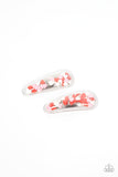 What a Sweetheart - Multi Hair Clip - Paparazzi Accessories Hair Clip Bedazzle Me Pretty Mobile Fashion Boutique