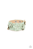 What Do You Pro-POSIES - Green Bracelet - Paparazzi Accessories Bracelet Bedazzle Me Pretty Mobile Fashion Boutique