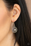 Whats Your Star Sign? - White Necklace - Paparazzi Accessories Necklace Bedazzle Me Pretty Mobile Fashion Boutique