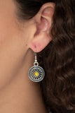 Whats Your Star Sign? - Yellow Necklace - Paparazzi Accessories Necklace Bedazzle Me Pretty Mobile Fashion Boutique