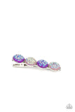 When GLEAMS Come True - Purple Hair Clip - Paparazzi Accessories Hair Clip Bedazzle Me Pretty Mobile Fashion Boutique