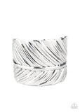 Where Theres a QUILL, Theres a Way Bracelet - Paparazzi Accessories Bracelet Bedazzle Me Pretty Mobile Fashion Boutique