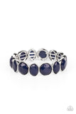 Whimsical Glow - Blue Bracelet - Paparazzi Accessories Bracelet Bedazzle Me Pretty Mobile Fashion Boutique