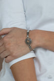 Whimsically Welcoming - Orange Bracelet - Paparazzi Accessories Bracelet Bedazzle Me Pretty Mobile Fashion Boutique