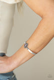 Whimsically Welcoming - Purple Bracelet - Paparazzi Accessories Bracelet Bedazzle Me Pretty Mobile Fashion Boutique