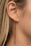 Whimsically Wistful - Copper Necklace - Paparazzi Accessories Necklace Bedazzle Me Pretty Mobile Fashion Boutique