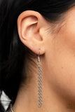 Whimsically Wistful - Silver Necklace - Paparazzi Accessories Necklace Bedazzle Me Pretty Mobile Fashion Boutique
