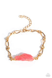 Whimsically Wrapped - Pink Bracelet - Paparazzi Accessories Bracelet Bedazzle Me Pretty Mobile Fashion Boutique