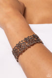 Whose VINE Is It Anyway? - Copper Bracelet - Paparazzi Accessories Bracelet Bedazzle Me Pretty Mobile Fashion Boutique
