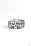 Whose VINE Is It Anyway? - Silver Bracelet - Paparazzi Accessories Bracelet Bedazzle Me Pretty Mobile Fashion Boutique