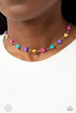 Wild at Heart - Pink Necklace - Paparazzi Accessories Necklace Bedazzle Me Pretty Mobile Fashion Boutique