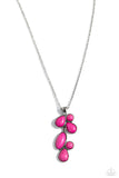Wild Bunch Flair - Pink Necklace - Paparazzi Accessories Necklace Bedazzle Me Pretty Mobile Fashion Boutique