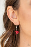 Wild Horse Wonder - Red Necklace - Paparazzi Accessories Necklace Bedazzle Me Pretty Mobile Fashion Boutique