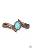 Wild Wild NEST - Copper Bracelet - Paparazzi Accessories Bracelet Bedazzle Me Pretty Mobile Fashion Boutique