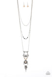 Wildland Wonderland - Brown Necklace - Paparazzi Accessories Necklace Bedazzle Me Pretty Mobile Fashion Boutique