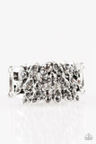 Wine and VINE - Silver Ring - Paparazzi Accessories Ring Bedazzle Me Pretty Mobile Fashion Boutique