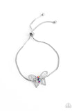 Wings of Wonder - Pink Bracelet - Paparazzi Accessories Bracelet Bedazzle Me Pretty Mobile Fashion Boutique