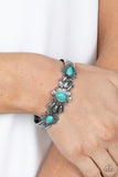 Winslow Walkabout - Blue Bracelet - Paparazzi Accessories Bracelet Bedazzle Me Pretty Mobile Fashion Boutique